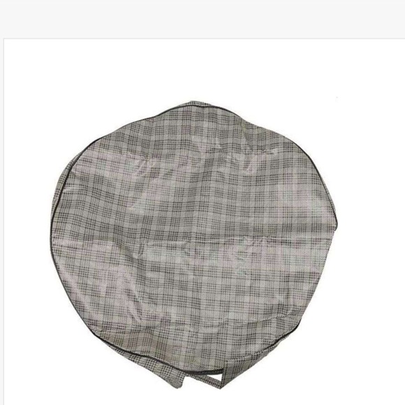 1964-1973 FORD MUSTANG 14" VINYL TIRE COVER & JACK BAG SET PLAID - SCOTT DRAKE - Picture 6 of 6